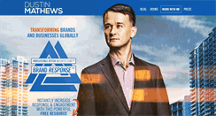 Desktop Screenshot of dustinmathews.com